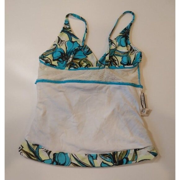 CROFT & BARROW Tankini Womens 10D Underwire colorful Top Only Swim Pool Beach - Picture 8 of 12